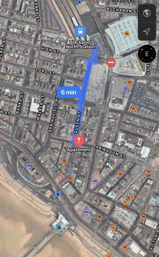 Peaky Blinders Apartment 5 Min Walk To Blackpool Tower Sleeps Up To 14 Exteriör bild
